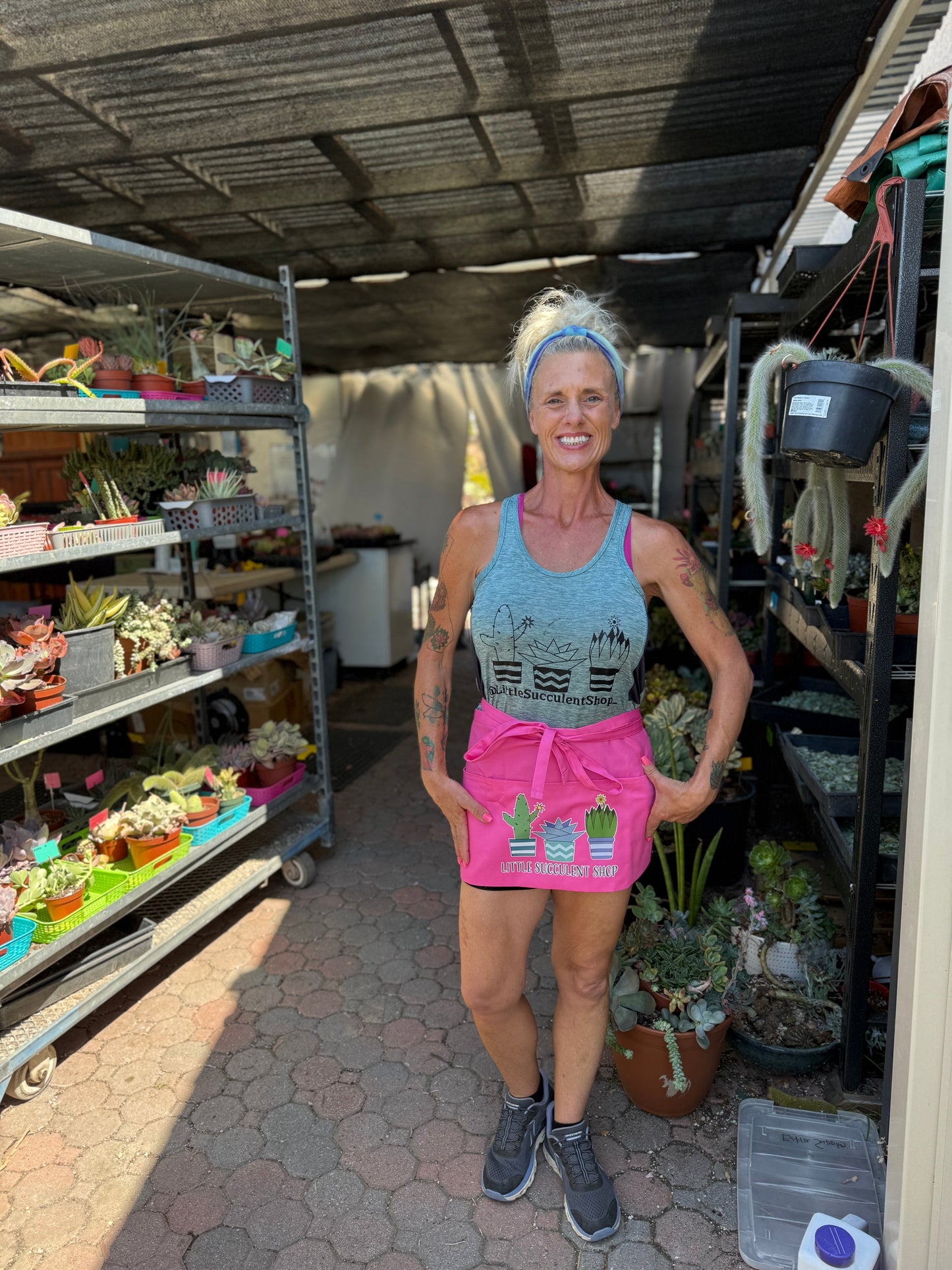 Little Succulent Shop Apron